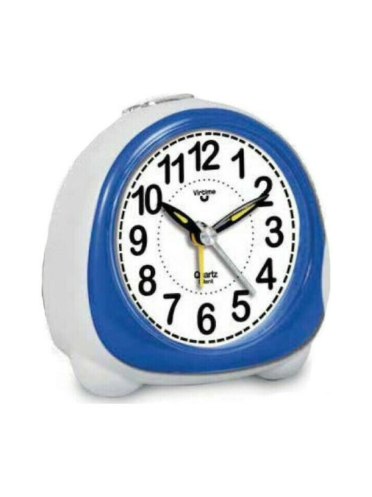 Tabletop Clock with Alarm Blue 750910C