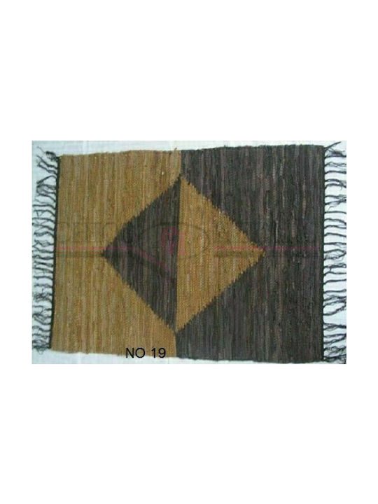 Chios Hellas 40005 Rug Fireplace Rectangular Leather with Fringes Plan 19