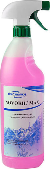 Ikochimiki Novoril Max Επαγγελματικό Καθαριστικό Υγρό για Ανοξείδωτες Επιφάνειες 1lt