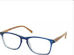 Eyelead E212 Reading Glasses +2.50 in Blue color E 212