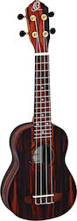 Ortega Timber Soprano Ukulele Ebony