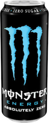Monster Absolutely Zero Κουτί Energy Drink με Ανθρακικό Χωρίς Ζάχαρη 500ml
