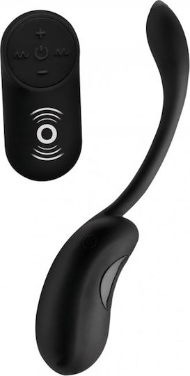 XR Under Control Vibrating Egg with Remote Control Δονητής Egg με Απομακρυσμένο Έλεγχο 19.5cm Black