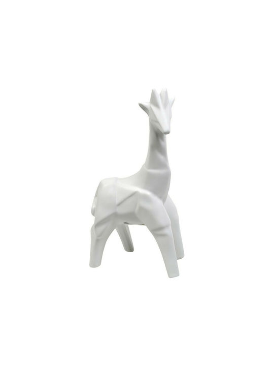 Espiel Decorative Elephant in White 18.5x11.5x38cm 1pcs