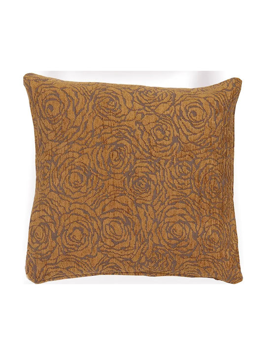 Mc Decor Față De Pernă Flower Portocalie 45x45cm