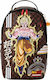 Sprayground DBZ Elementary School Backpack Brown Super Saiyan