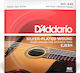 Daddario Gypsy Jazz Set Acoustic Guitar Strings Silver Plated 11 - 45 Medium Ball End