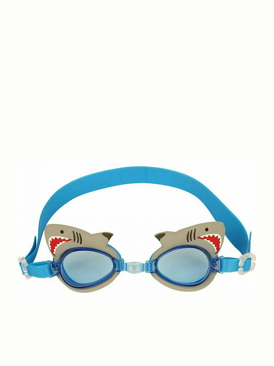 Stephen Joseph Shark Swimming Goggles Kids Blue