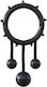 Pipedream Original Ball Banger Пръстен Тестис Металик Черен PD5931-23