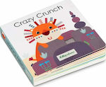 Lilliputiens Activity Book Crazy Crunch and Textures Book with Sounds for 12++ Months