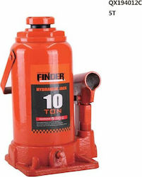 Finder Hydraulic Car Jack with Lifting Height up to 35.5cm and Lifting Weight up to 4.5 Tons