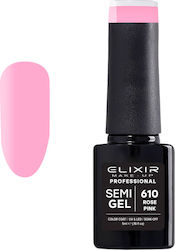 Elixir Semi Gel 610 Rose Pink 5ml