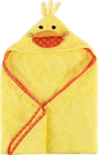 Zoocchini Kapuzen Puddles The Duck Gelb