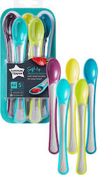 Tommee Tippee Baby Set mit Löffeln für 4+ Monate 5Stück