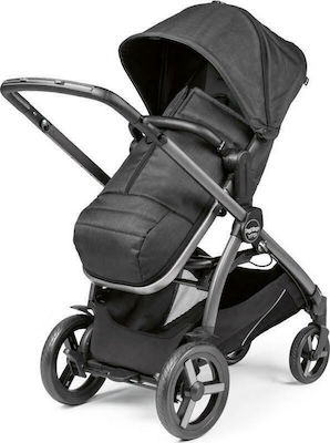 Peg Perego Ypsi Reglabil Cărucior pentru Bebeluși Potrivit de la 6+ Luni Onyx 10.2kg 02849SO13DX13