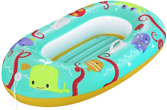 Bestway Kids Inflatable Boat Turquoise 119x79cm