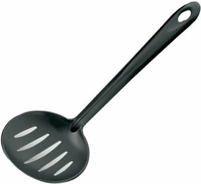 Metaltex Shallow Silicone Colander Kitchen Spoon Black Rapid