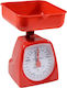 Keskor Analog Kitchen Scale 40gr/5kg Red