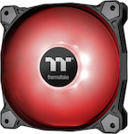 Thermaltake Pure A12 Radiator 120mm 4-Pin PWM Red Lighting Case Fan Red