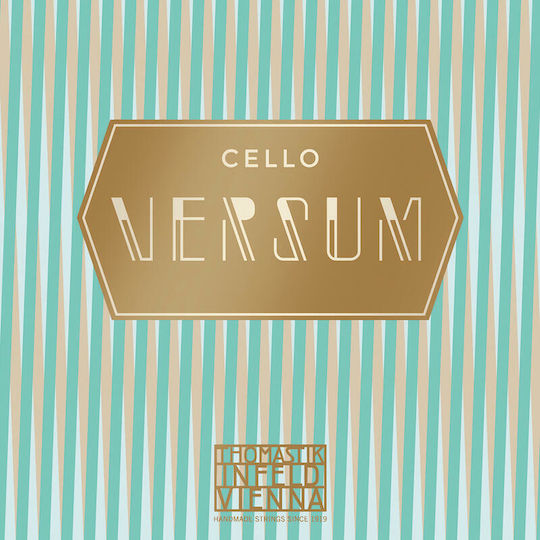 Thomastik Versum Cello Single Strings Chrome Cello 2 Pieces 4/4