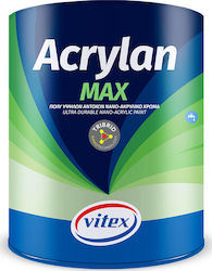 Vitex Acrylan Max Πλαστικό Χρώμα για Εξωτερική Χρήση 10lt Vitex Acrylan Max Πλαστικό Χρώμα για Εξωτερική Χρήση 10lt