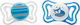 Chicco 71033-21 Orthodontic Pacifiers Silicone ...