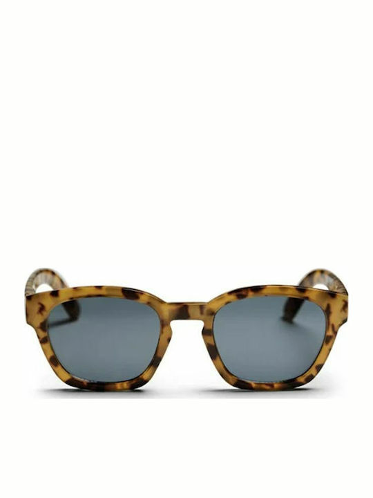 Chpo Vik Unisex Sunglasses with Brown Tartaruga...