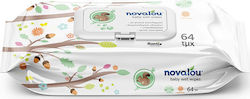 Novalou Baby Wipes without Alcohol 64pcs