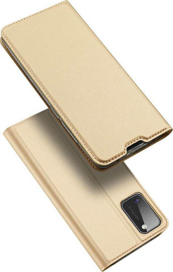 Dux Ducis Skin Pro Book Piele artificială Auriu (Galaxy A41)