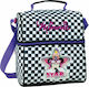 Gim Shoulder Lunch Bag 4.5lt Silver Minnie L20 x W15 x H24cm