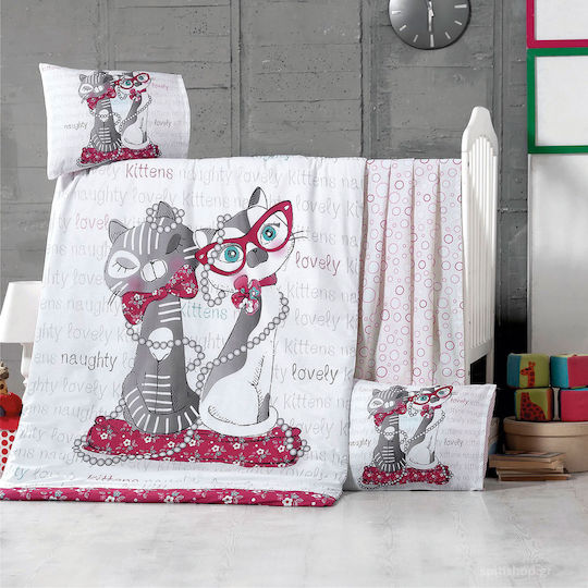 Rythmos Kittens Многоцветно Детско Одеяло 95x145см 207-911-1484