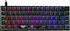 Ducky Mecha Mini Gaming Μηχανικό Πληκτρολόγιο 60% με Cherry MX Blue διακόπτες και RGB φωτισμό (Αγγλικό US)