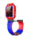 Kids Smartwatch with GPS and Rubber/Plastic Strap Red