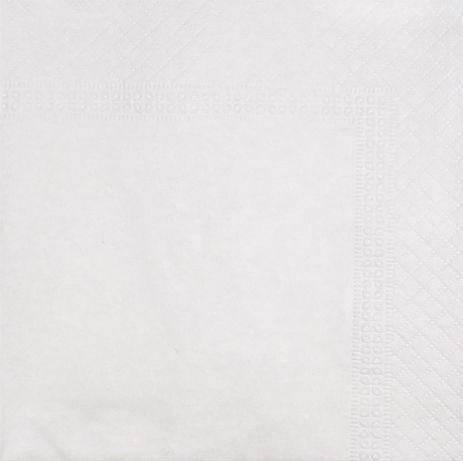 Finezza Luxury Napkin 2-Ply White 24x24cm 375pcs 2Π-ΑΤ-00