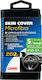 Lampa Car Steering Wheel Cover Skin-Cover Elasticized with Diameter 35-37cm Microfiber Black