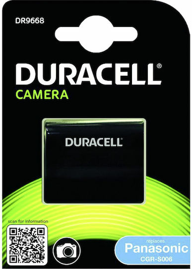 Duracell Kamera Batterie DR9668 Lithium-Ionen (Li-Ion) Kompatibel mit Panasonic