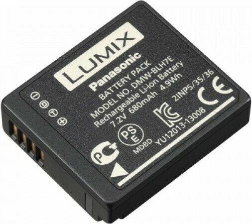 Panasonic Kamera Batterie DMW-BLH7E DMW-BLH7 Lithium-Ionen (Li-Ion)