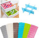 Plastic Drawer Divider for Socks in Beige Color 43.8x9x9cm 2pcs