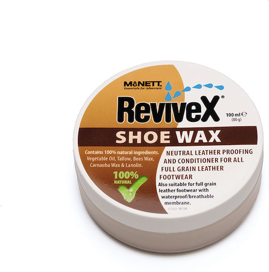 McNett Revitex Wax Почистващ препарат за Кожени обувки 100мл