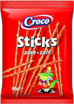 Croco Crackers Sticks Salt 80gr