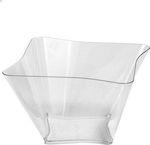 Set 70 Plastic Bowl with Capacity 200ml Transparent