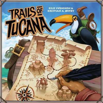 Aporta Games Board Game Trails of Tucana for 1-8 Players 8+ Years 1011.1 (EN)