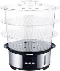 Heinner Food Steamer with 3 Steaming Decks 12lt