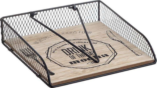 Click Serviettenhalter Black - Natural 20x20x20cm 6-60-151-0028 Click Serviettenhalter Black - Natural 20x20x20cm 6-60-151-0028