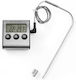 Hendi Digitales Lebensmittelthermometer Kochen mit Sonde -50°C / +250°C
