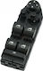Mcar Car Window Switch for BMW Series 5 E60 / E61 8pin Black