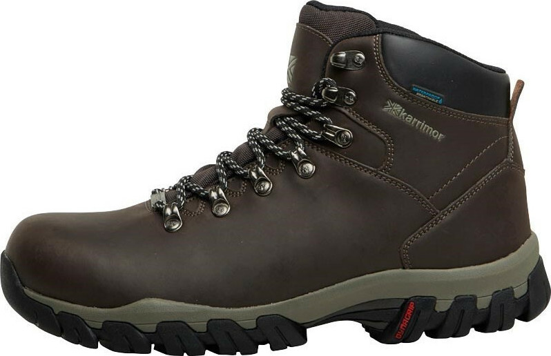 Karrimor mens mendip 3 weathertite hiking sale boots chocolate