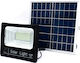 Factory Водоустойчив Слънчев LED Прожектор 60W Студено Бяло 6500K с Фотоклетка IP67