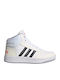 Hoops Hoops 2 Kids Sports Shoes Basketball with Laces Cloud White / Core Black / Semi Solar Red
