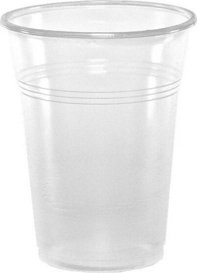 Lariplast Πλαστικό Ποτήρι μιας Χρήσης Διάφανο 400ml 50τμχ